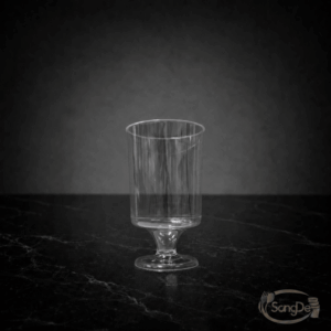 4oz小腳杯,矮腳杯,120c壓克力杯,免洗ps杯,一次性透明硬質杯,免洗酒杯,500入/箱