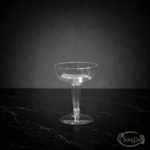 馬汀尼杯4oz,塑膠杯,高腳杯,壓克力杯,120cc免洗高腳杯,一次性透明硬質杯,500入/箱,PS杯