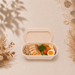 3號紙纖餐盒,3號植纖單格餐盒1000ml,可放輕食沙拉小點小菜,500入/箱