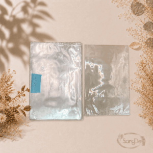 7X10PP透明亮面袋,耐酸耐鹼,高級塑膠袋透度高,厚質塑膠袋,文具袋,70包/件