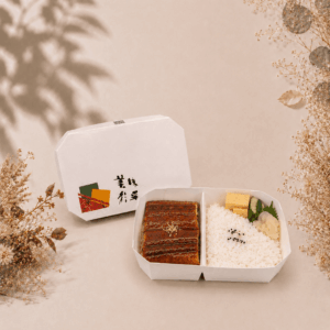 紙八角餐盒二格,日式便當盒,八角二格盒,可用於丼飯和一般便當等等,主餐副食分開裝,600入/箱