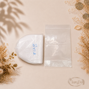 8X12加厚清袋,0.08特厚清袋, 加厚低密度 PE平口袋,厚冷袋,60包/件