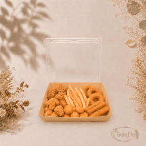 PA2118輕食盒,可用於生魚片,握壽司,各式日式料理,炸物等等,200入/箱