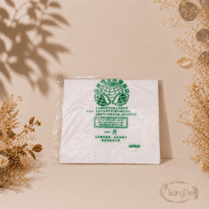一斤環保分解袋,材質SEP環保原料,掩埋可自動分解,環保塑膠袋,150包/件