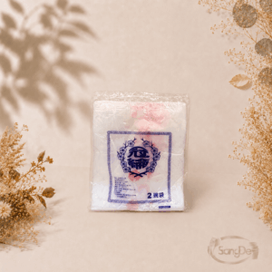 冠綸二碗袋,用來裝780/850/1000湯碗的碗袋,材質HDPE高密度聚乙烯,150包/件