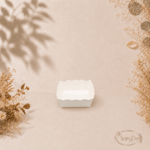 迷你花盒,蒸蛋盒,小菜盒,日式便當小菜,小點心盒子,無蓋全白內襯盒,3000入/箱