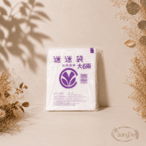 迷迷牌,大六兩耐熱袋, 材質HDPE高密度聚乙烯,耐熱-10°C至100°C,60包/件