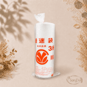 迷迷牌,三斤耐熱捲, 材質HDPE高密度聚乙烯,耐熱-10°C至100°C, 12捲/件