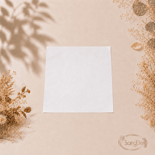 25*25空白淋膜紙,PE淋膜紙,平張底墊紙,3000入/箱